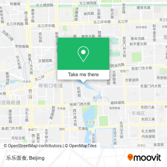 乐乐面食 map