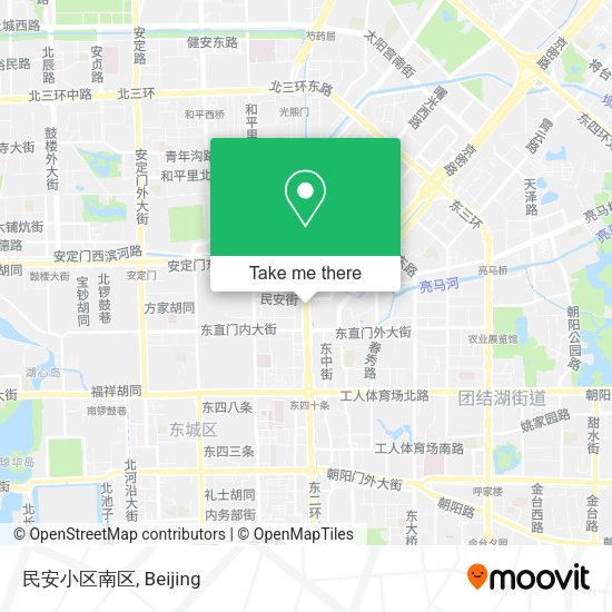 民安小区南区 map