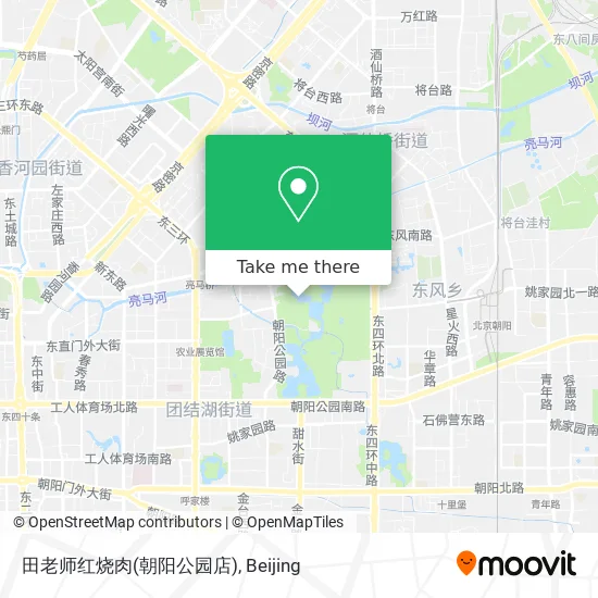 田老师红烧肉(朝阳公园店) map