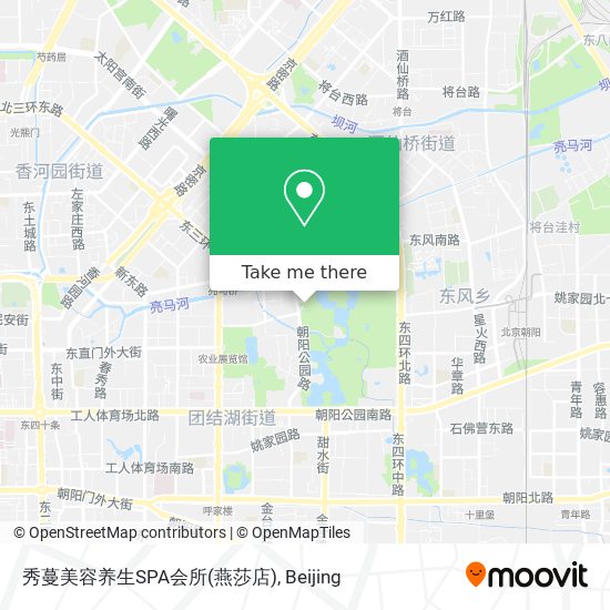 秀蔓美容养生SPA会所(燕莎店) map