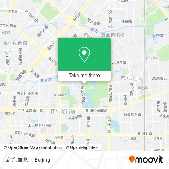 庭院咖啡厅 map