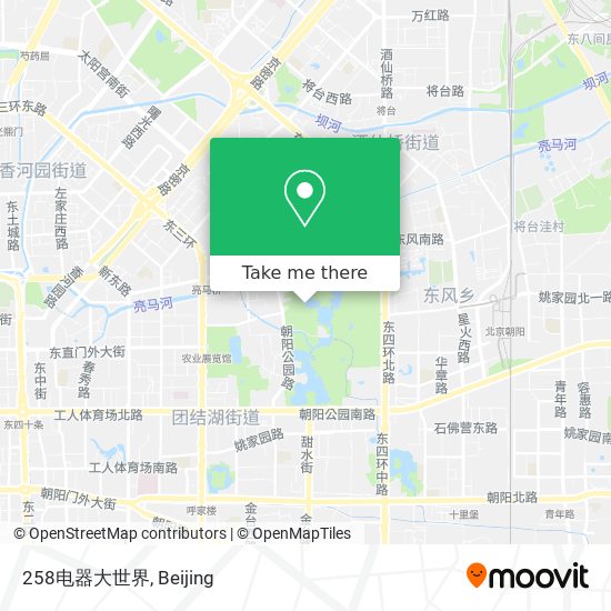 258电器大世界 map