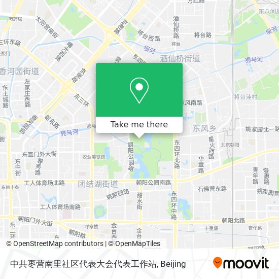中共枣营南里社区代表大会代表工作站 map
