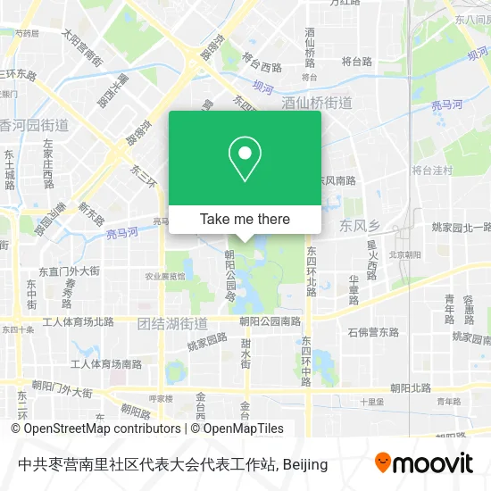 中共枣营南里社区代表大会代表工作站 map