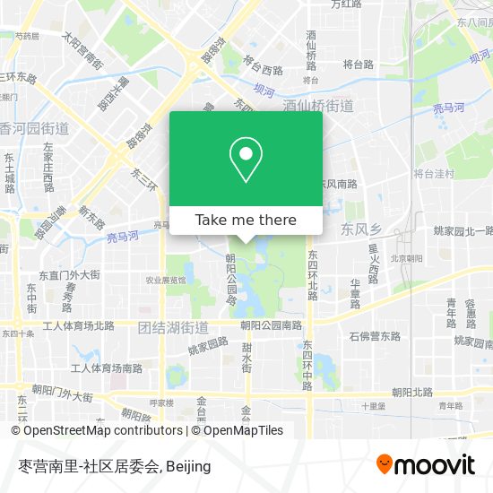 枣营南里-社区居委会 map