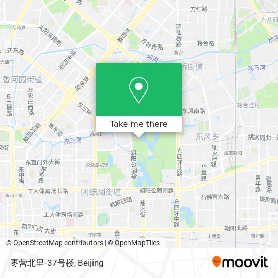 枣营北里-37号楼 map