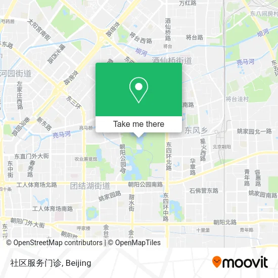 社区服务门诊 map