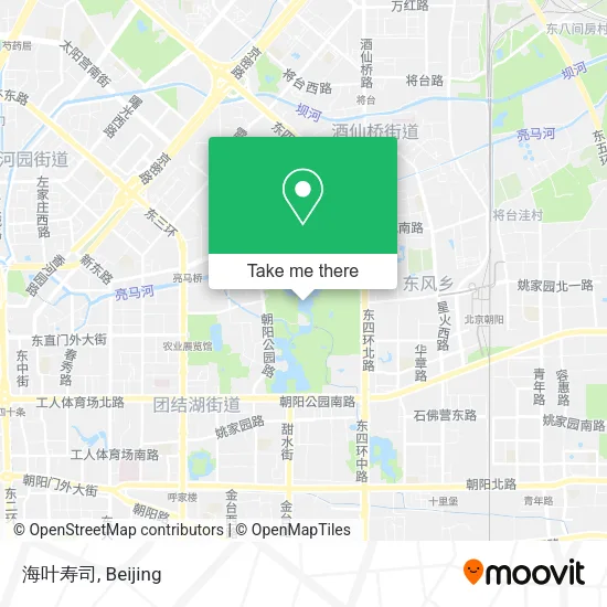海叶寿司 map