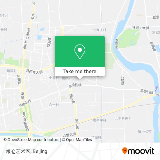 粮仓艺术区 map