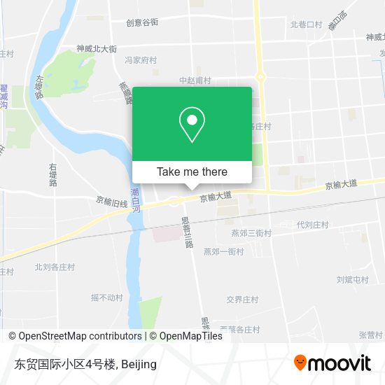 东贸国际小区4号楼 map