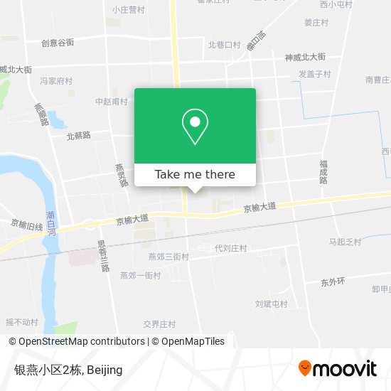 银燕小区2栋 map