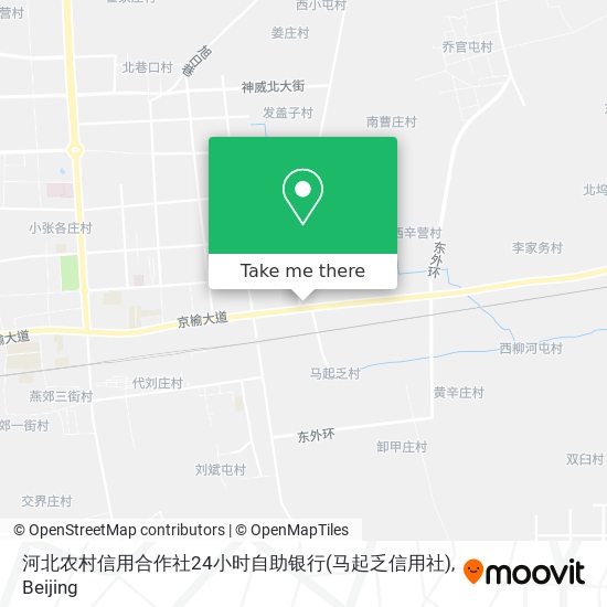 河北农村信用合作社24小时自助银行(马起乏信用社) map