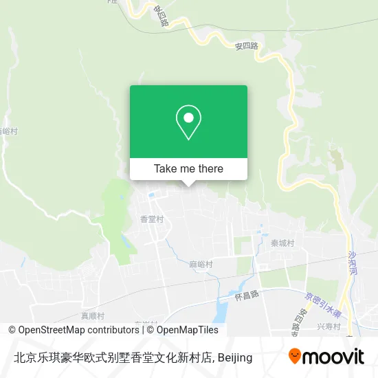 北京乐琪豪华欧式别墅香堂文化新村店 map