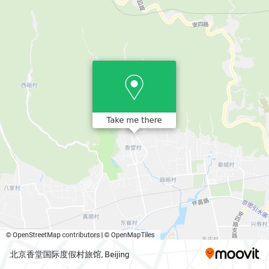 北京香堂国际度假村旅馆 map