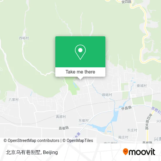北京乌有巷别墅 map