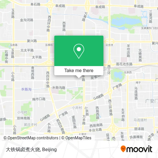 大铁锅卤煮火烧 map