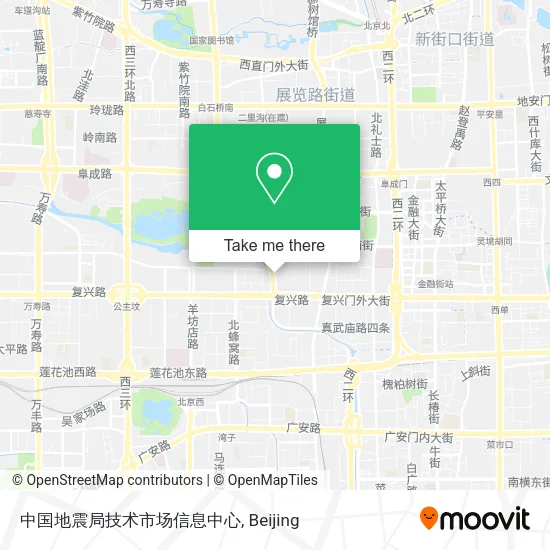 中国地震局技术市场信息中心 map