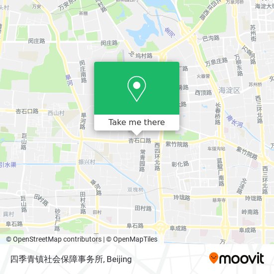 四季青镇社会保障事务所 map