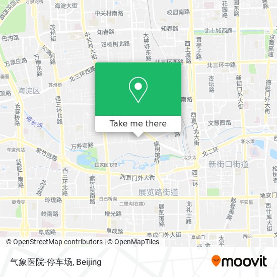 气象医院-停车场 map