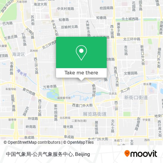 中国气象局-公共气象服务中心 map