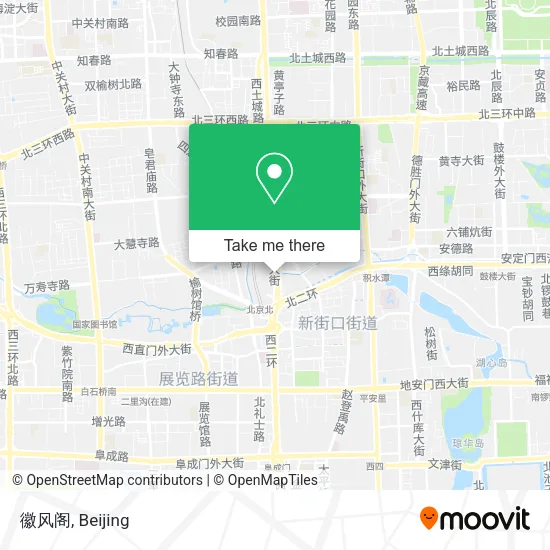 徽风阁 map