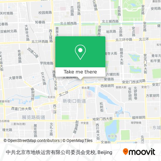 中共北京市地铁运营有限公司委员会党校 map