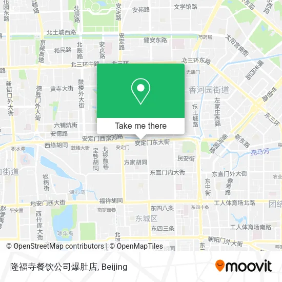 隆福寺餐饮公司爆肚店 map