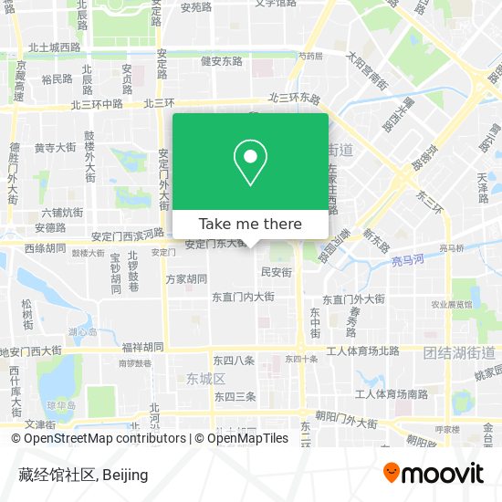 藏经馆社区 map