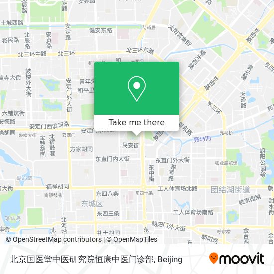 北京国医堂中医研究院恒康中医门诊部 map