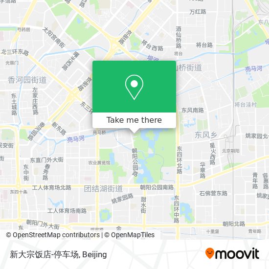 新大宗饭店-停车场 map