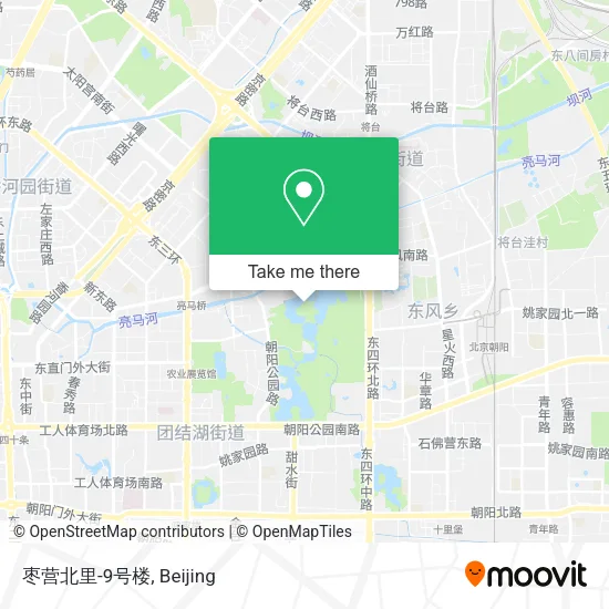 枣营北里-9号楼 map