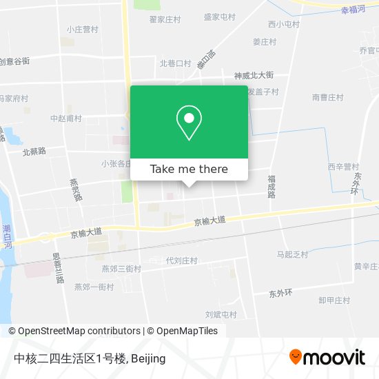 中核二四生活区1号楼 map