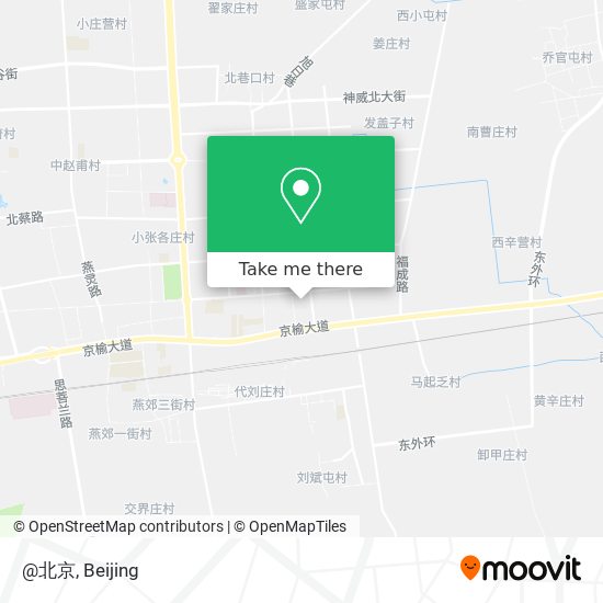 @北京 map