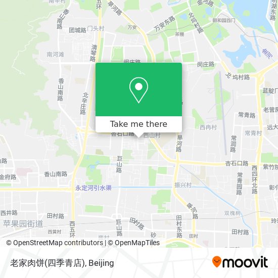 老家肉饼(四季青店) map