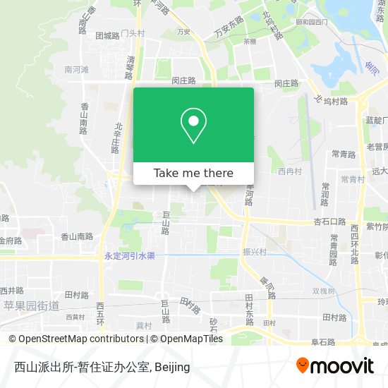 西山派出所-暂住证办公室 map