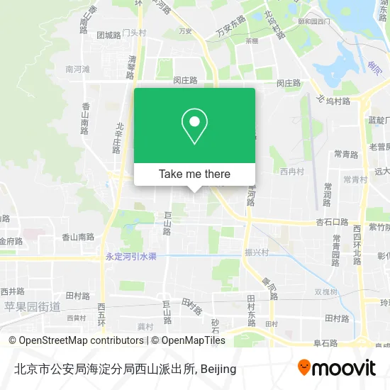 北京市公安局海淀分局西山派出所 map