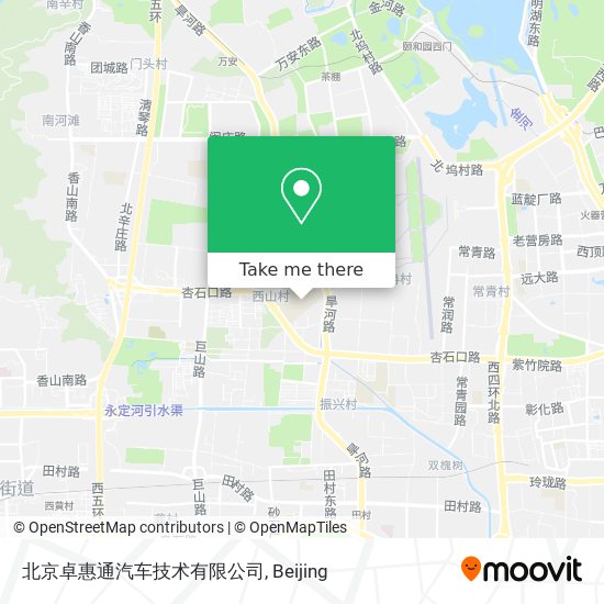 北京卓惠通汽车技术有限公司 map