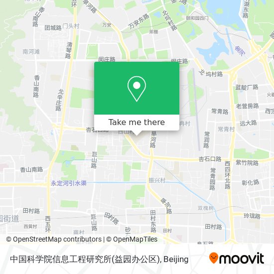 中国科学院信息工程研究所(益园办公区) map