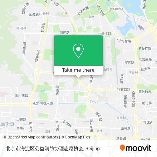 北京市海淀区公益消防协理志愿协会 map