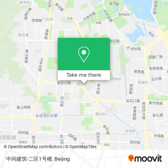 中间建筑-二区1号楼 map