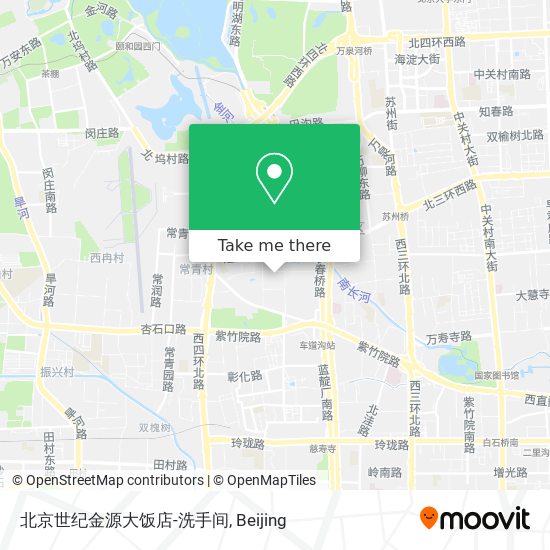 北京世纪金源大饭店-洗手间 map