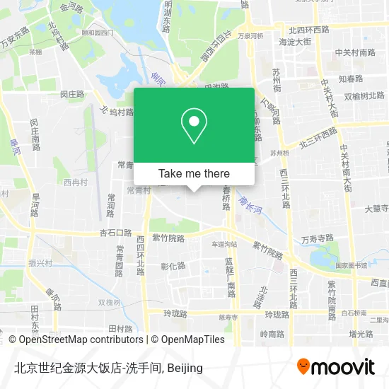 北京世纪金源大饭店-洗手间 map