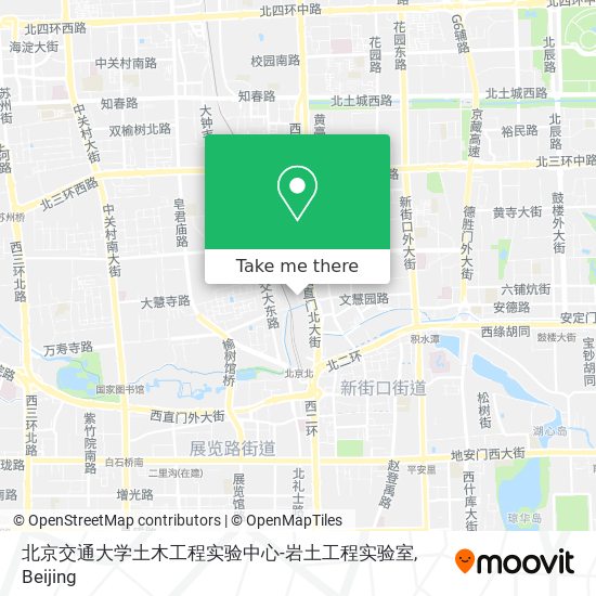 北京交通大学土木工程实验中心-岩土工程实验室 map