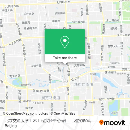 北京交通大学土木工程实验中心-岩土工程实验室 map
