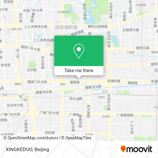 XINGKEDUO map