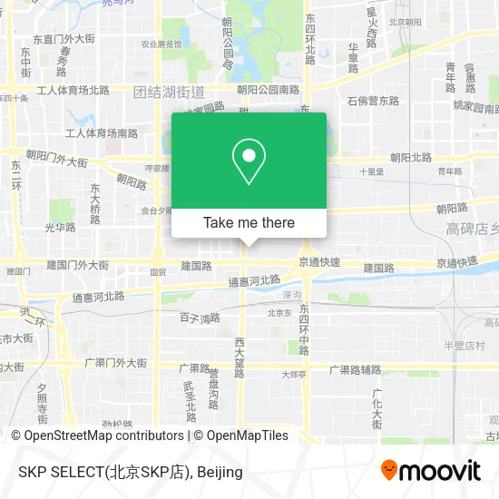 SKP SELECT(北京SKP店) map