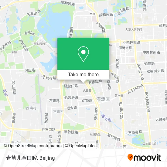 青苗儿童口腔 map