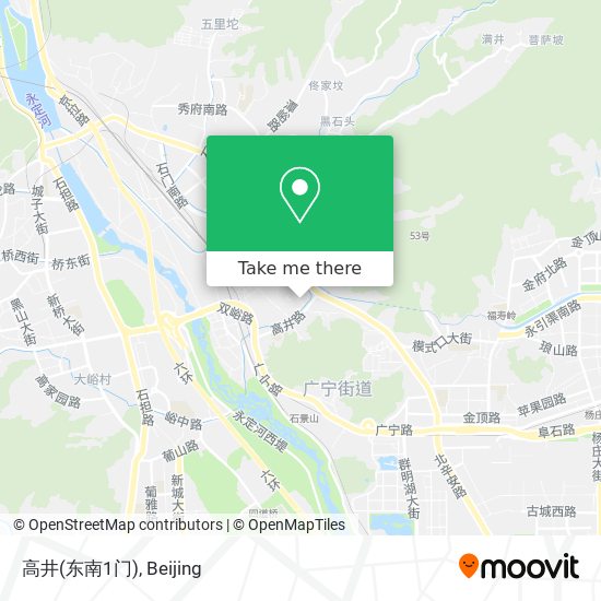 高井(东南1门) map