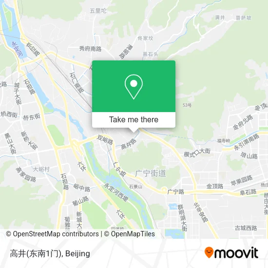 高井(东南1门) map