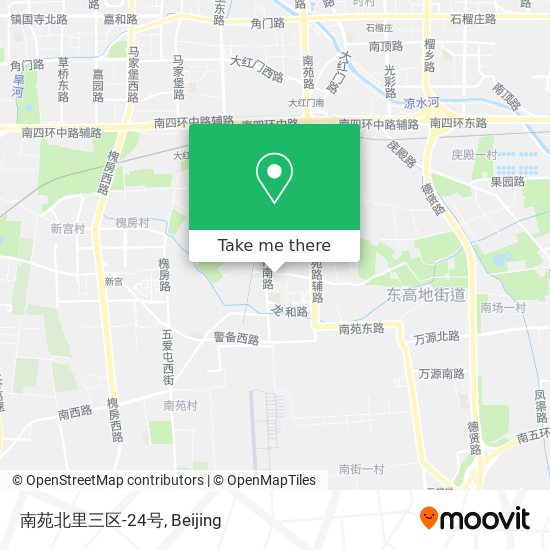 南苑北里三区-24号 map